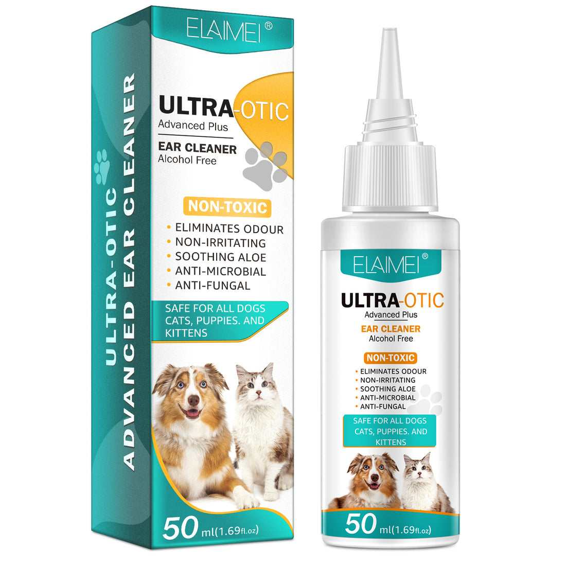 Elaimei Ear Cleaner for Dogs & Cats, photo 5